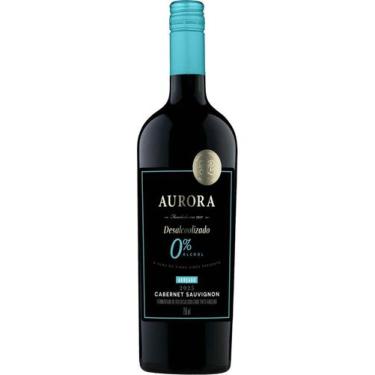 Imagem de Vinho 0,0% Tinto Suave Cabernet Sauvignon Aurora - 01 un