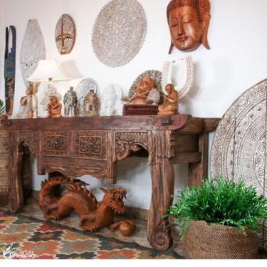 Imagem de 18 Pendentes de Chifre de Veado Planta Artificial 7 Galhos por Buquê d