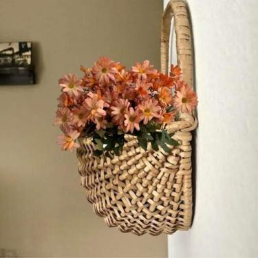 Imagem de 4 Margaridas Flor Artificial Colorida para Decoração e Enfeite de Sala