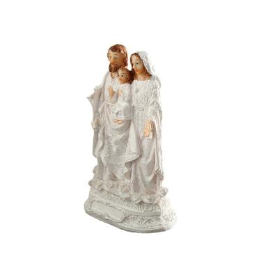 Imagem de Estátuas, resina da Sagrada Família, 15 cm, Maria, José e o Menino Jesus