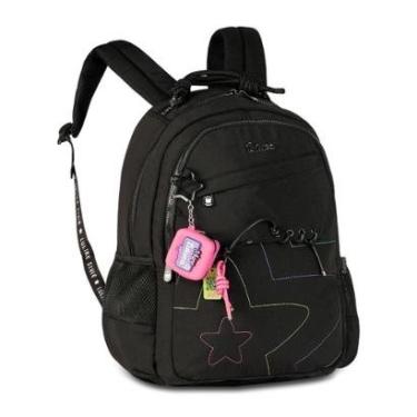 Imagem de Mochila Escolar Feminina Luluca Bolsa Casual Moderna Juvenil-Feminino