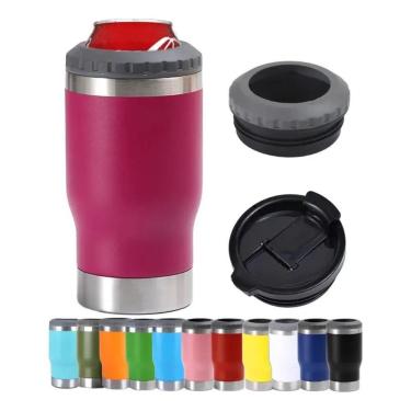 Imagem de Copo Térmico Suporte De Copo 5 Em 1 Porta Long Neck E Lata