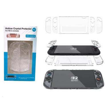 Imagem de Capa Protetora Dock Flip Para Nintendo Switch 2 Joy-con Removível Case