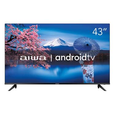 Imagem de Smart TV AIWA 43” Android Full HD Borda Ultrafina HDR10