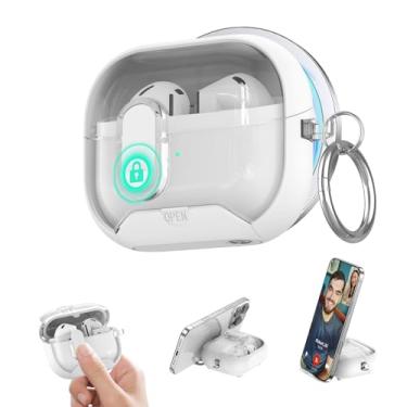 Imagem de Miimall Capa compatível com Galaxy Buds 3 FE (2025)/Buds 3/Buds 3 Pro (2 pretas