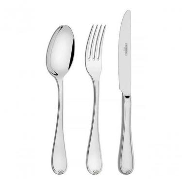 Imagem de Faqueiro Tramontina Vicenza Em Inox Com Facas De Mesa Forjadas E Estojo 130 Peças