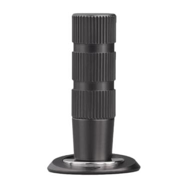 Imagem de IEUDNS Batentes de porta Batentes de porta Protetor de parede Suporte de porta Suporte de trava de porta para garagem Quarto para montagem no chão, Alumínio Cinza Escuro