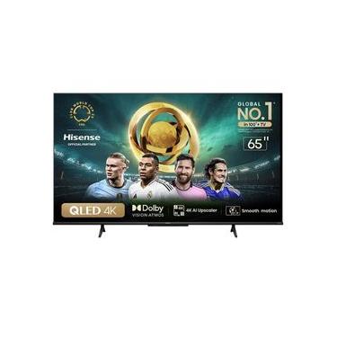 Imagem de Smart TV 65" UHD 4K QLED Hisense 65Q6N Google TV com HDR10+, Dolby Atmos, Sports Mode, Game Mode Plus e Compatível com Alexa