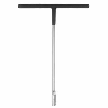 Imagem de HARFINGTON Chave de soquete em T 7 mm de aço de alto carbono métrico de 6 pontos hexagonais hexagonais em forma de T com alça antiderrapante para reparo de motocicleta, veículo, carro, bicicleta