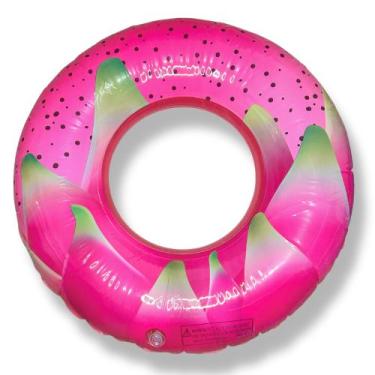 Imagem de Boia Estampada Inflável Grande 80cm Redonda Infantil Adulto - Mercado 