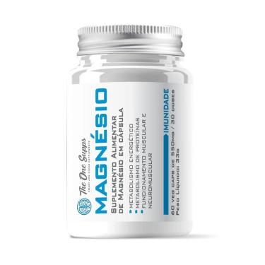 Imagem de Magnésio 1100mg Bisglicinato 175mg Threonato 175mg 60 Veg Caps The One Supps-Unissex