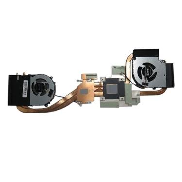Imagem de Ventoinha e dissipador de calor para CPU/GPU de laptop para CLEVO NH70 NH77 NH70RA NH70RAQ NH70RCQ NH70EDQ NH70RDQ NH70RHQ NH70RZQ (novo)