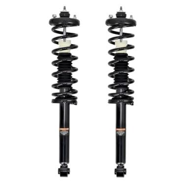 Imagem de maXpeedingrods Amortecedores traseiros de 2 peças para Honda Accord 2003-2007 Acura TL 2004-2008, 171372 suportes completos com montagem de mola helicoidal