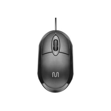 Imagem de Mouse Óptico Com Fio USB para Computador, 7200 DPI, 7 Botões, RGB, Sensor Óptico, Preto, 12x3.5x6.5cm, Modelo EMW130