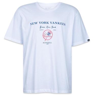 Imagem de Camiseta New Era Plus Size Regular Mlb New York Yankees Masculino-Masculino