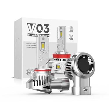 Imagem de Lâmpada de Farol HB3 9005 LED – Substituição Halógena 5500K – Farol Alto e Baixo, Compatível com CANBUS, Sem Erro