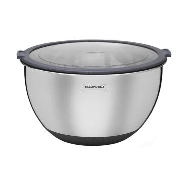 Imagem de Bowl Tramontina Cucina Em Aço Inox 5 L Recipiente Tigela Cumbuca Tramontina