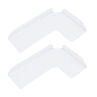 Imagem de Luocute Prateleira de Canto, Prateleira de Exibição Flutuante de Parede Acrílica Com Design Resistente Transparente para Banheiro, Cozinha, Sala de Estar, Decoração de Casa