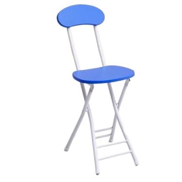 Imagem de Cadeira dobrável de metal para lazer, multifuncional, dobrável, portátil, cadeira de jardim, cadeira de praia, cadeira de pesca, cadeira de acampamento, adequada para uso interno e externo ou