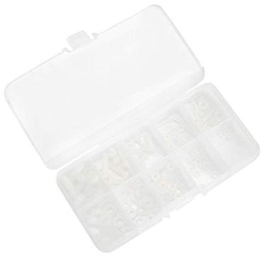 Imagem de Hyuduo Kit de Sortimento de Lavagem Hexáticos de Conjunto de Parafusos de Nylon 150pcs Isolamento Não Atingido para Equipamentos de Comunicação Eletrônica Com M2 M2.5 M3 M4 M5 Parafusos