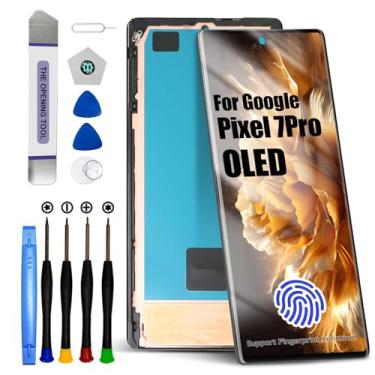 Imagem de Para substituição de tela do Google OLED com moldura (Pixel 7Pro)
