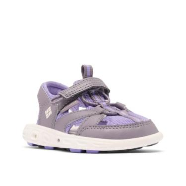 Imagem de Columbia Sandália esportiva unissex infantil Techsun Wave fechada, Granito roxo/Paisley roxo, 10 Little Kid