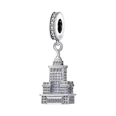 Imagem de Pulseira De Segurança De Viagem Em Prata 925 Para Mulheres, Charme DIY