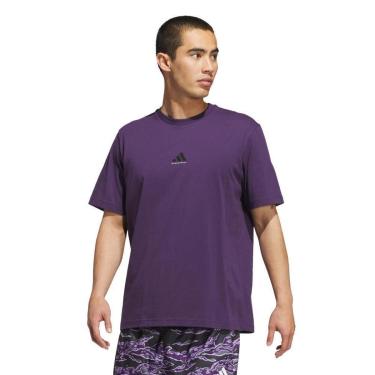 Imagem de Camiseta Adidas Estampada Basketball Masculina-Masculino
