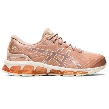 Imagem de ASICS Tênis esportivo feminino Gel-Quantum 180 VII, Bisque/ouro rosa, 40