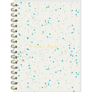 Imagem de Caderno Colegial 10M Dynamic Notes Capa Dura 160 Folhas Tamanho 18,3x24,9 cm (Branco)