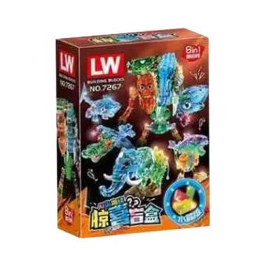 Imagem de Brinquedo De Blocos De Montar Tralalelo, Caixa Surpresa Tungtungtung, 