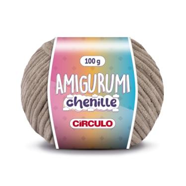 Imagem de Linha Amigurumi Chenille - Circulo - 100g - 110 metros - 909 TEX (7066-Pedra Quente)