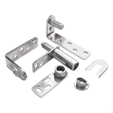 Imagem de Double Swinging Door Hinges - Stainless Steel Self-Returning Hinges Cafes, Bars, and More(012)