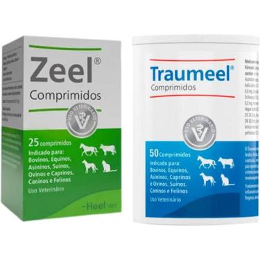Imagem de Zeel + Traumeel Uso Veterinário 50 Comprimidos - HeelVet