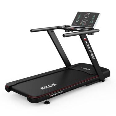 Imagem de Esteira Ergométrica Kikos Pro Run 7.0 HP 20km/h, 110V