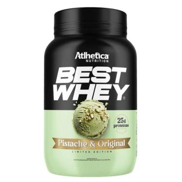 Imagem de Best Whey Protein Isolado Hidro Pistache 900g Atlhetica-Unissex