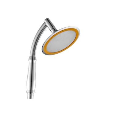 Imagem de Chuveiro de 4/6 polegadas de alta pressão 360 ajustável grande redondo grande pulverizador de chuva portátil chuveiro de chuva acessórios de banheiro, 15 cm