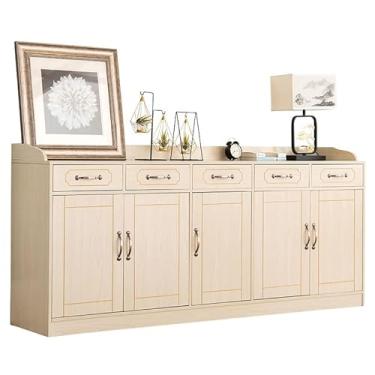 Imagem de Armário buffet moderno minimalista armário de armazenamento sala de estar armário de chá armário de armazenamento armário de cozinha armário de armazenamento aparador