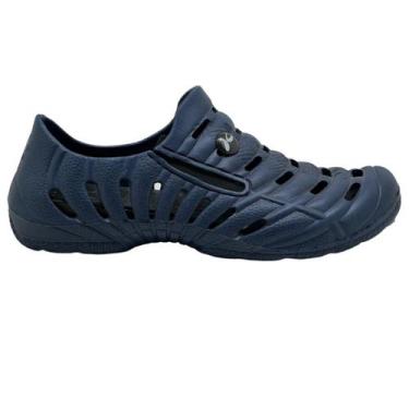 Imagem de Sandália Tênis Babuche Sapatenis Elastico Kemo Original, 41, Marinho