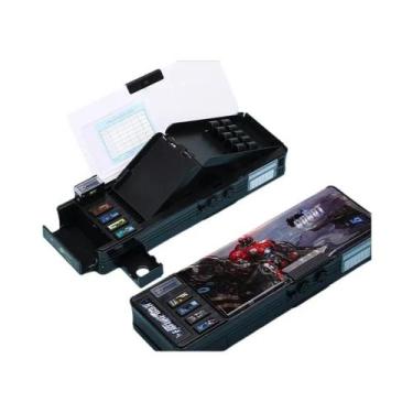 Imagem de Estojo De Lápis Multifuncional Com Fechadura De Senha De Grande Capaci