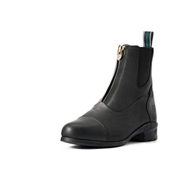 Imagem de Ariat Bota feminina Heritage Iv com zíper impermeável e isolada, Preto, 37