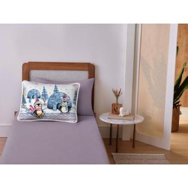 Imagem de Jogo De Lençol Solteiro Infantil Kids Malha 100% Algodão Anti Alérgico