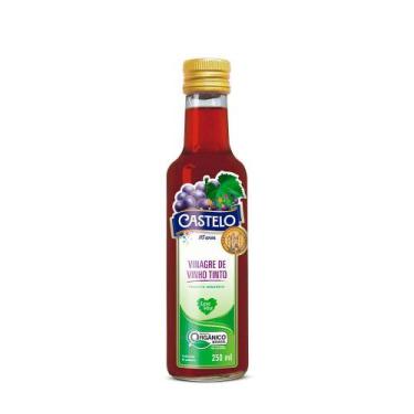 Imagem de Vinagre de Vinho Tinto Orgânico Castelo Leve Vita 250ml
