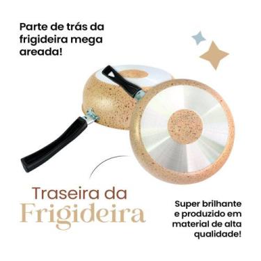 Imagem de Frigideira Colore WOK 24cm Bege Stone - Alegrete