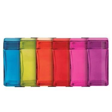 Imagem de Saleiro / pimenteiro colors 120 ml cvb1716-12 - sortido - Euro