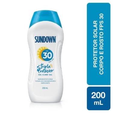 Imagem de Protetor Solar Sundown Praia e Piscina Fps30 200ml, 200ml