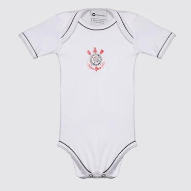 Imagem de Body Curto Corinthians Branco - Torcida Baby, M