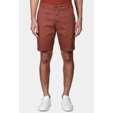 Imagem de Bermuda Chino Sarja Moletom Tijolo-Masculino