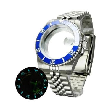 Imagem de Caixa De Relógio Subaquático 200m À Prova d'Água Com Pulseira Jubilee 
