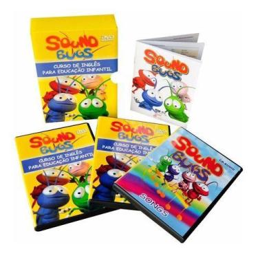Imagem de Curso de Inglês Interativo Sound Bugs para Crianças - DVD e CD com Can